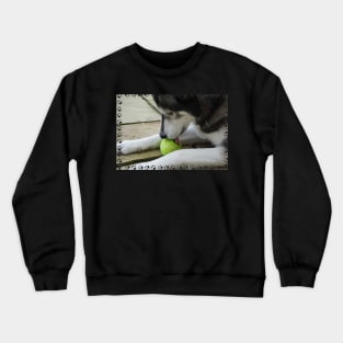 Husky Dog Crewneck Sweatshirt